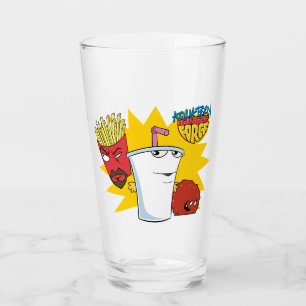 Aqua Teen Hunger Force Explosive Graphic Glass