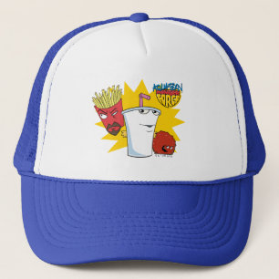 Aqua Teen Hunger Force Explosive Graphic Trucker Hat
