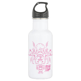 Aqua Teen Hunger Force Hieroglyphics 532 Ml Water Bottle