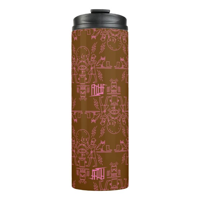 Aqua Teen Hunger Force Hieroglyphics Thermal Tumbler (Front)