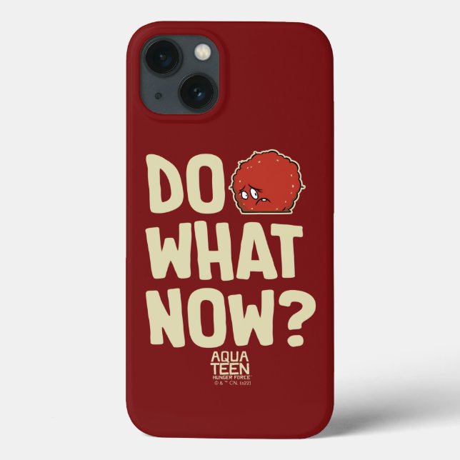 Aqua Teen Hunger Force Meatwad "Do What Now?" Case-Mate iPhone Case (Back)
