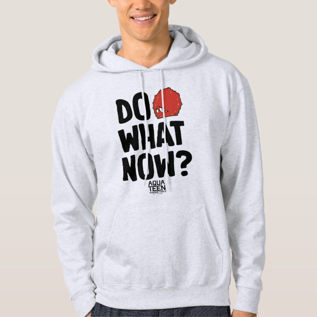Aqua Teen Hunger Force Meatwad "Do What Now?" Hoodie (Front)