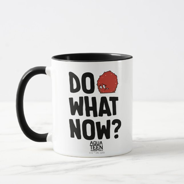 Aqua Teen Hunger Force Meatwad "Do What Now?" Mug (Left)