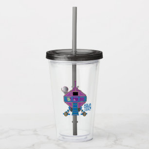 Aqua Teen Hunger Force Mooninites Car Acrylic Tumbler