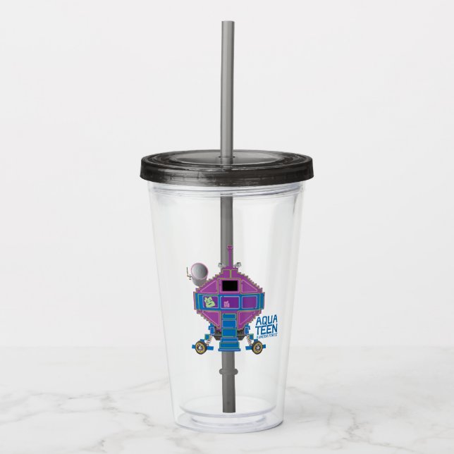 Aqua Teen Hunger Force Mooninites Car Acrylic Tumbler (Front)