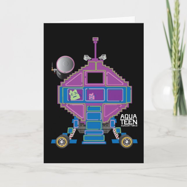 Aqua Teen Hunger Force Mooninites Car Card (Front)