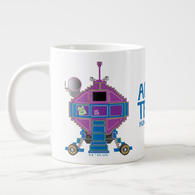 Aqua Teen Hunger Force Mooninites Car Large Coffee Mug (Left)