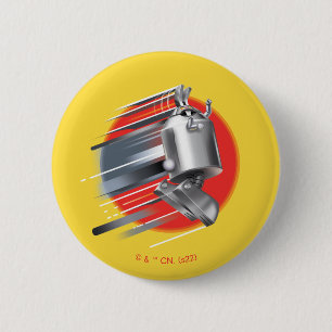 Aqua Teen Hunger Force Rabbot 6 Cm Round Badge