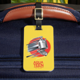 Aqua Teen Hunger Force Rabbot Luggage Tag