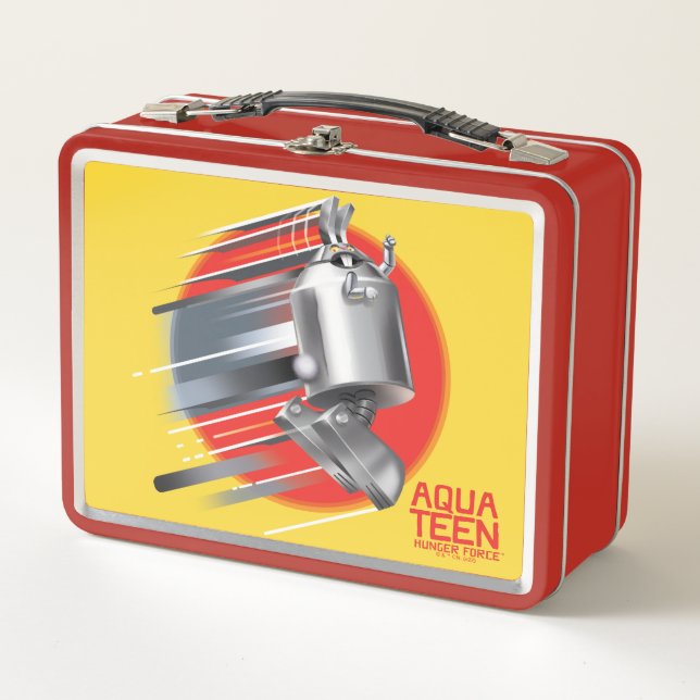 Aqua Teen Hunger Force Rabbot Metal Lunch Box (Front)