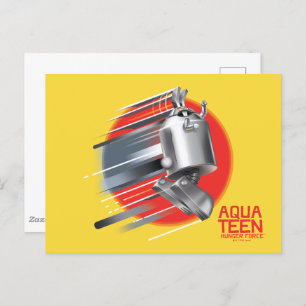 Aqua Teen Hunger Force Rabbot Postcard