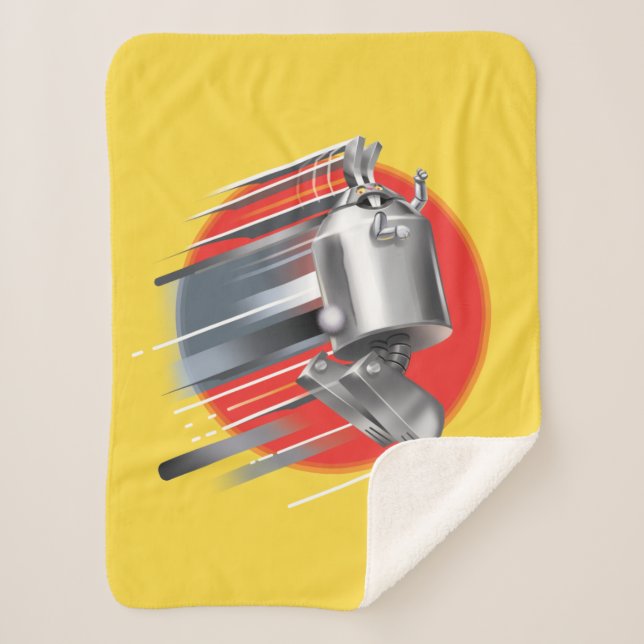 Aqua Teen Hunger Force Rabbot Sherpa Blanket (Front)