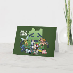 Aqua Teen Hunger Force Villains Card