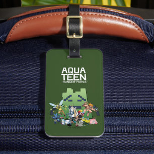 Aqua Teen Hunger Force Villains Luggage Tag