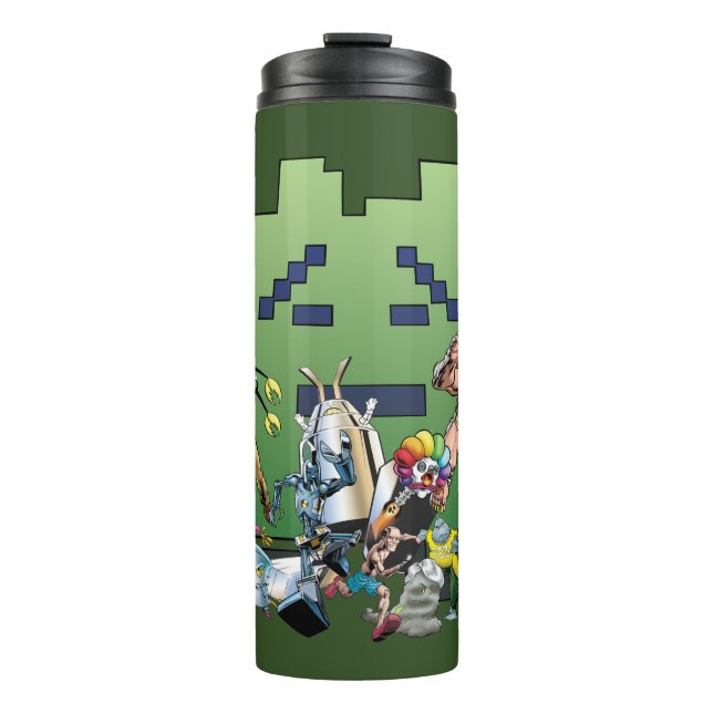 Aqua Teen Hunger Force Villains Thermal Tumbler (Front)