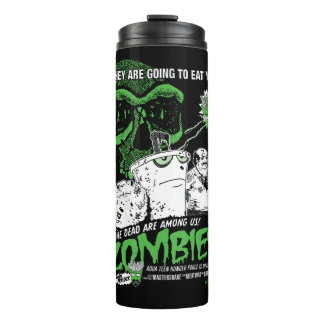 Aqua Teen Hunger Force Zombies Poster Thermal Tumbler