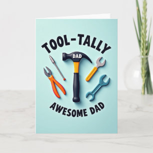 Aqua Tools Fathers Day Card