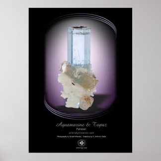 AQUA & TOPAZ POSTER