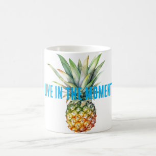 Aqua Tropical Pineapple Coffee Mug