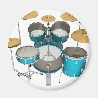 Aqua / Turquoise Drum Kit: Magnet
