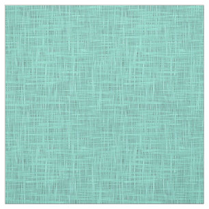Aqua Turquoise Green Blue Faux Jute Fabric Pattern