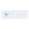 Aqua Turquoise Starfish Wedding Tags