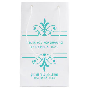 Aqua v2 Fancy Ornamental Gift Bag