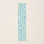 Aqua watercolor scarf<br><div class="desc">Perfect summery aqua tones for a warm weather event or a destination wedding where you want to make a bold statement.</div>