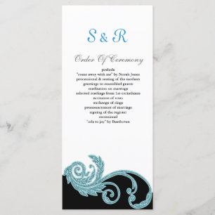 aqua Wedding program Programme