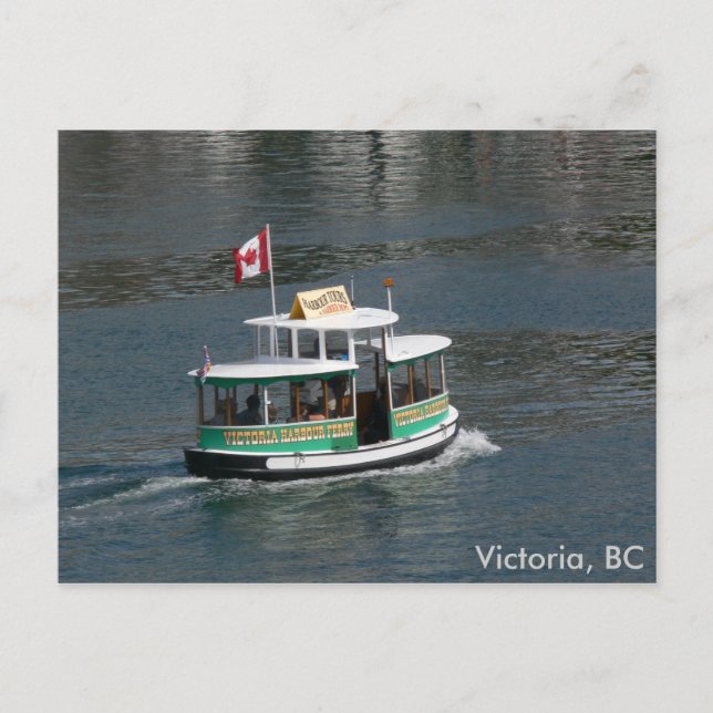 Aquabus Victoria, BC Postcard (Front)