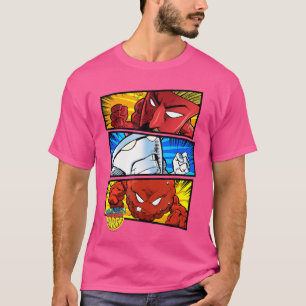 Aquaeen Hunger Force Group Power Comic Panels fami T-Shirt
