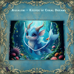 Aqualumi – Keeper of Coral Dreams.  Large Gift Bag