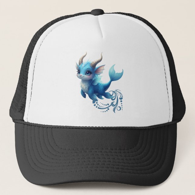Aqualumi – Keeper of Coral Dreams.  Trucker Hat (Front)