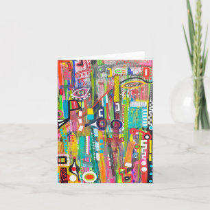 Aqualung Blank Note Card
