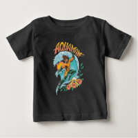 Aquaman and Trident Rising Surf Graphic