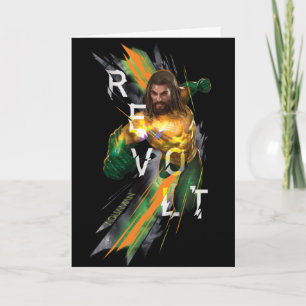 Aquaman Aquaman "Revolt" Refracted Graphic Card