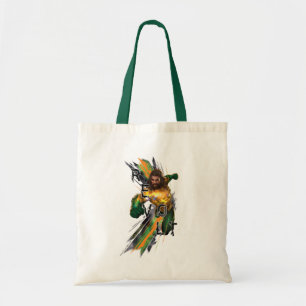 Aquaman   Aquaman "Revolt" Refracted Graphic Tote Bag