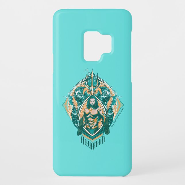 Aquaman | Aquaman & Trenchers Graphic Case-Mate Samsung Galaxy Case (Back)