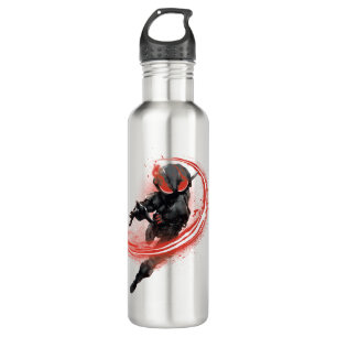 Aquaman   Black Manta Red Swipe Graphic 710 Ml Water Bottle