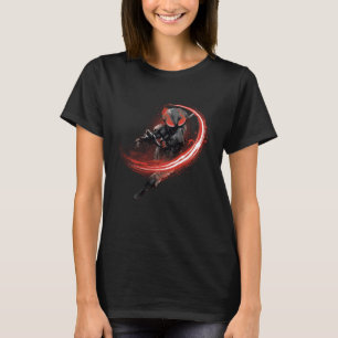 Aquaman   Black Manta Red Swipe Graphic T-Shirt