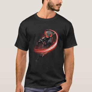 Aquaman   Black Manta Red Swipe Graphic T-Shirt