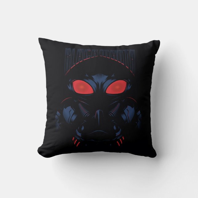 Aquaman | Black Manta Shadowy Graphic Cushion (Front)