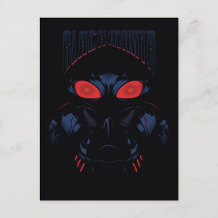 Aquaman   Black Manta Shadowy Graphic Postcard