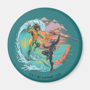 Aquaman & Black Manta Tidal Wave Magnet