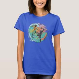 Aquaman & Black Manta Tidal Wave T-Shirt