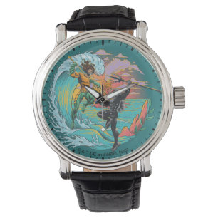 Aquaman & Black Manta Tidal Wave Watch