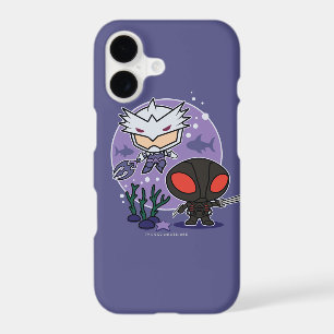 Aquaman Chibi Orm & Black Manta Undersea Graphic