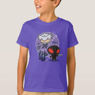 Aquaman   Chibi Orm & Black Manta Undersea Graphic T-Shirt
