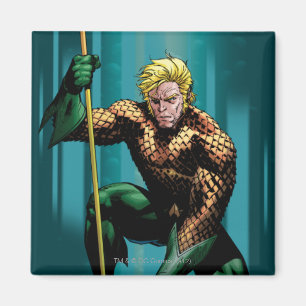 Aquaman Crouching Magnet