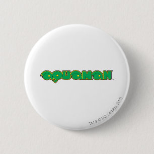 Aquaman Green Logo 6 Cm Round Badge